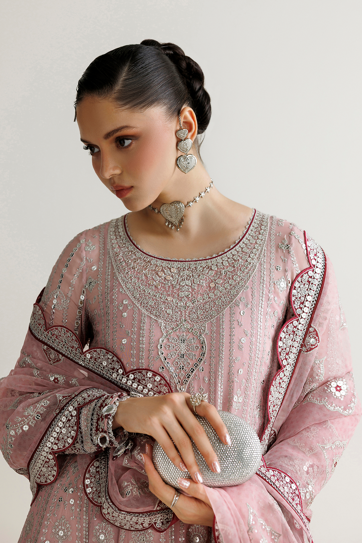 Jazmin EMBROIDERED CHIFFON UC-3142 Mirelle Luxury Formals '26 Pret Pakistani designer outfit look 10