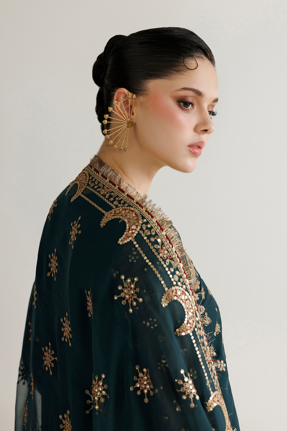 Jazmin EMBROIDERED CHIFFON UC-3139 Mirelle Luxury Formals '26 Pret Pakistani designer outfit look 8