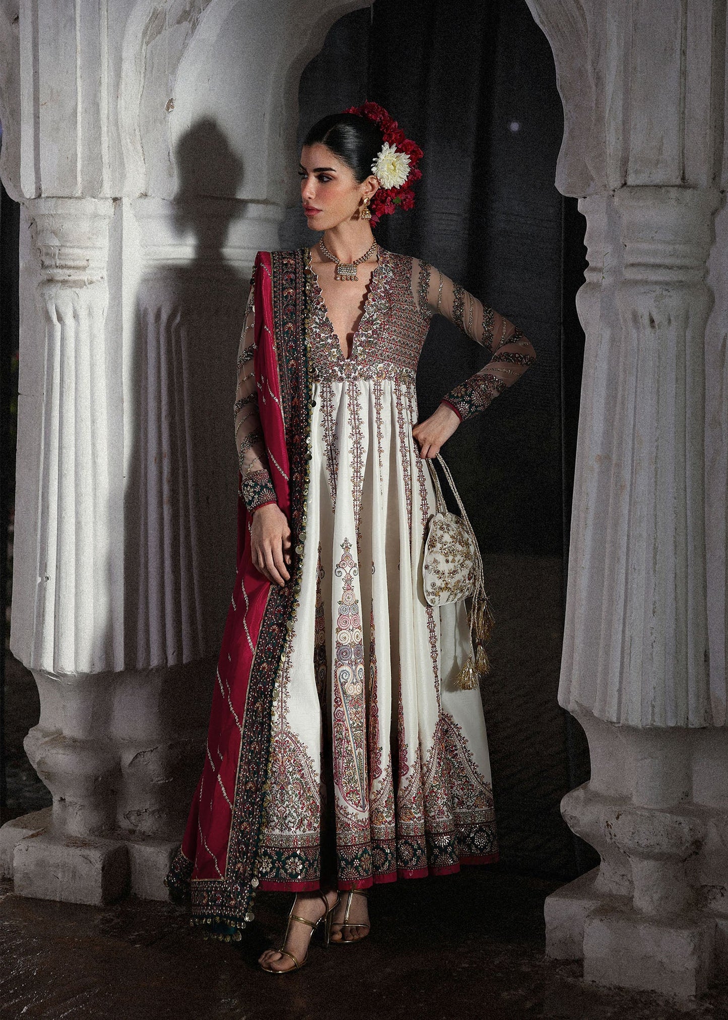Hussain Rehar Madhu Bala Hussain Rehar | Festive Unstitched '26 image 1