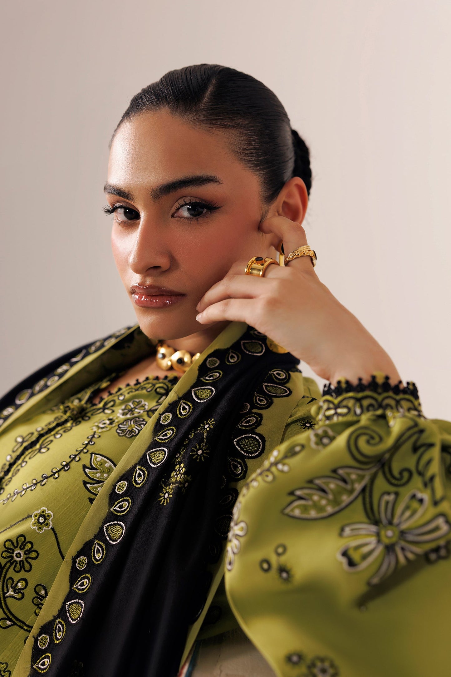 Qalamkar Qlw-01 Amarah Qalamkar | Qline Linen '26 Pret image 5