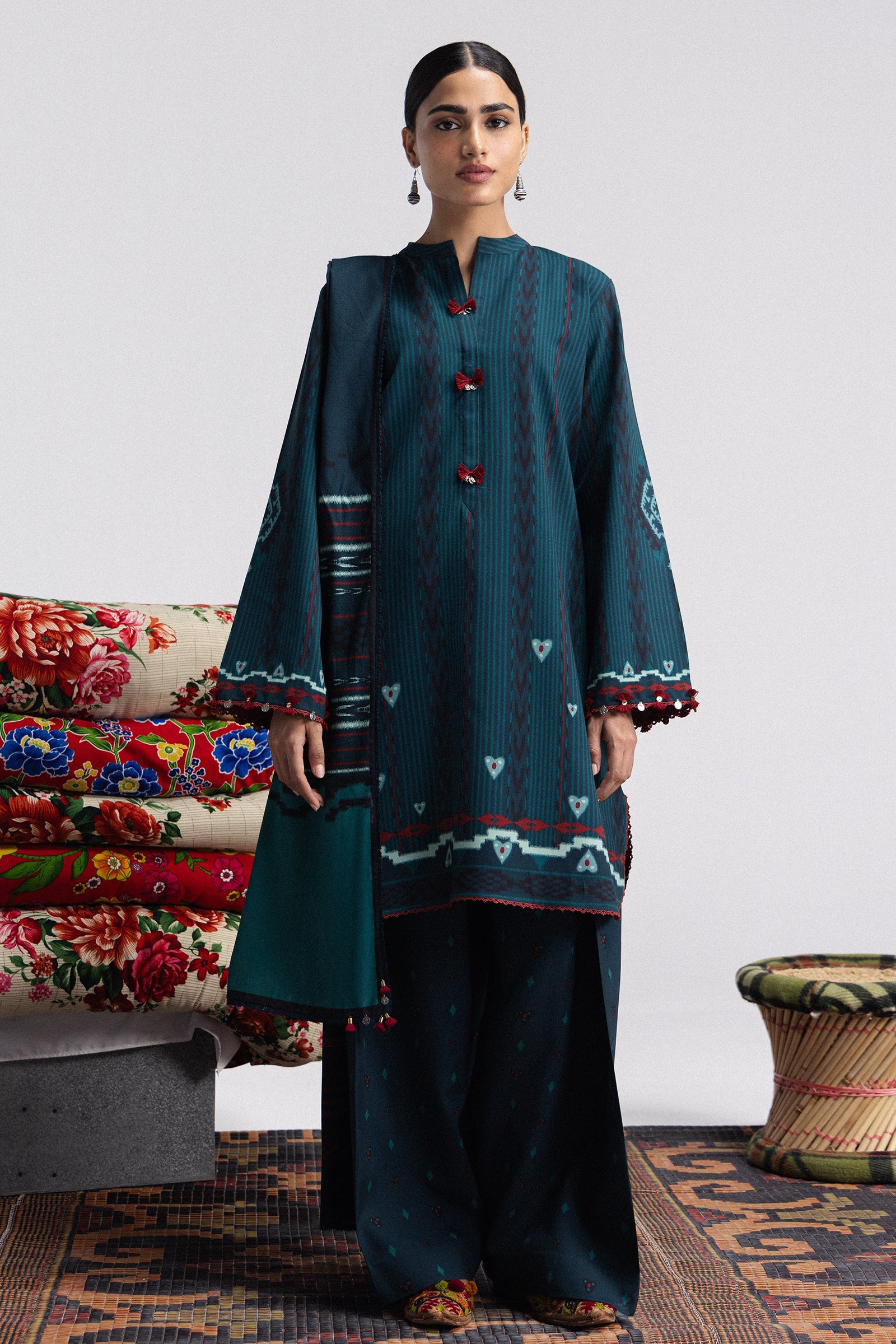 Coco By Zara Shahjahan Leela-10B Coco By Zara Shahjahan | Prints Winter V4 '26 image 1