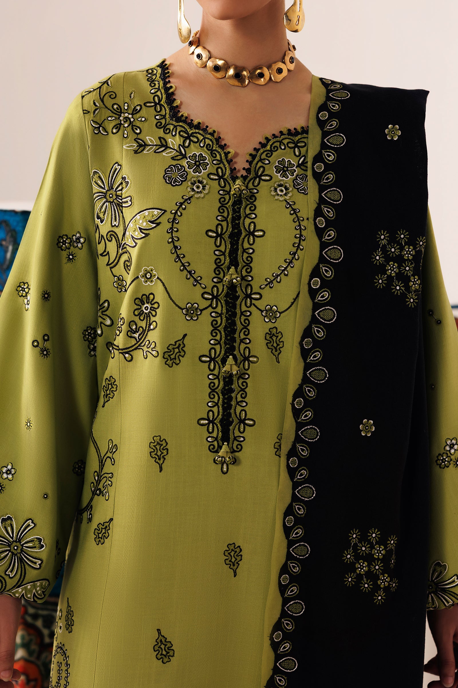 Qalamkar Qlw-01 Amarah Qalamkar | Qline Linen '26 Pret image 3