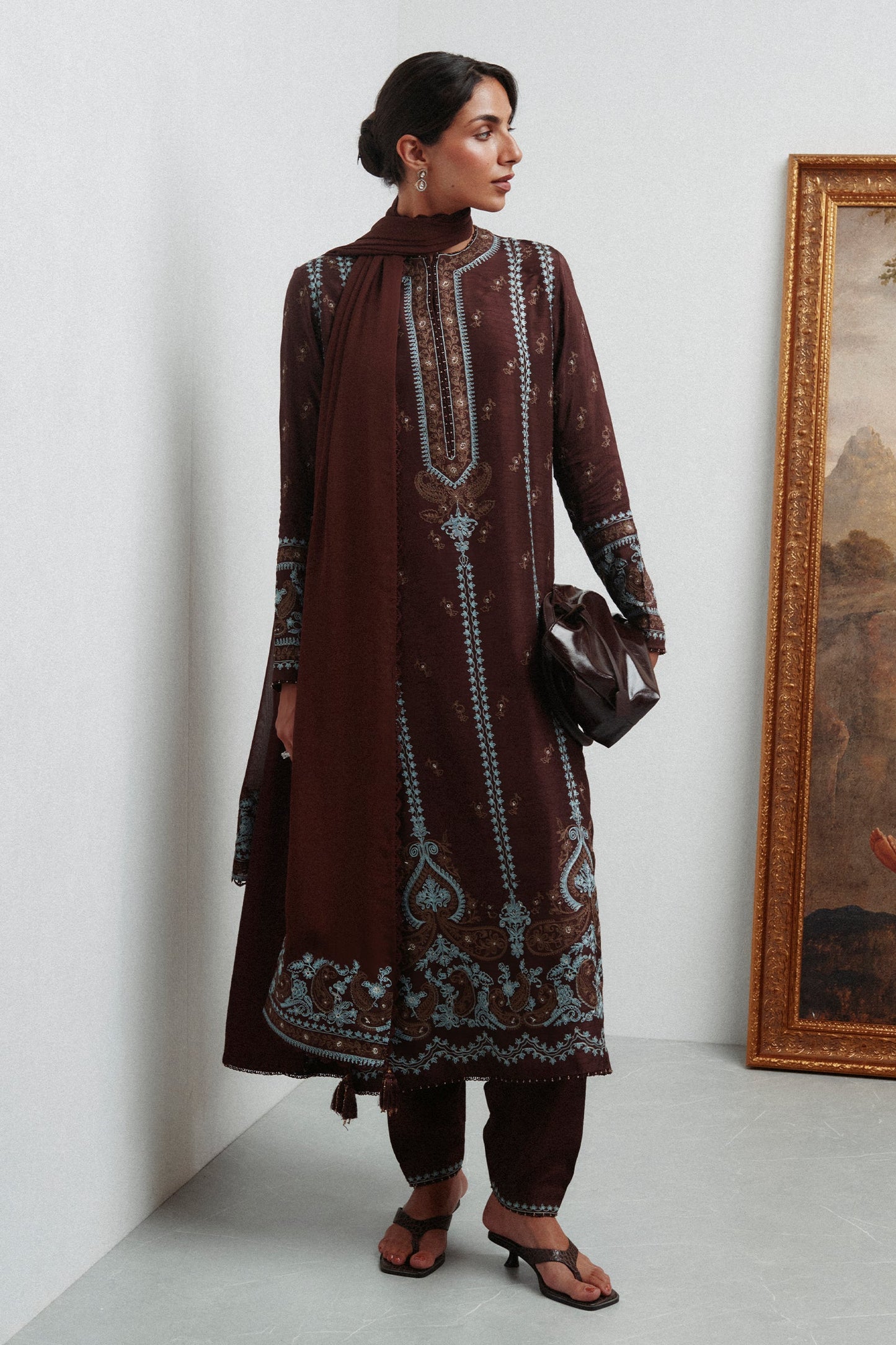 Zara Shahjahan Sienna Winter Festive 2026 Pret Pakistani designer outfit look 1