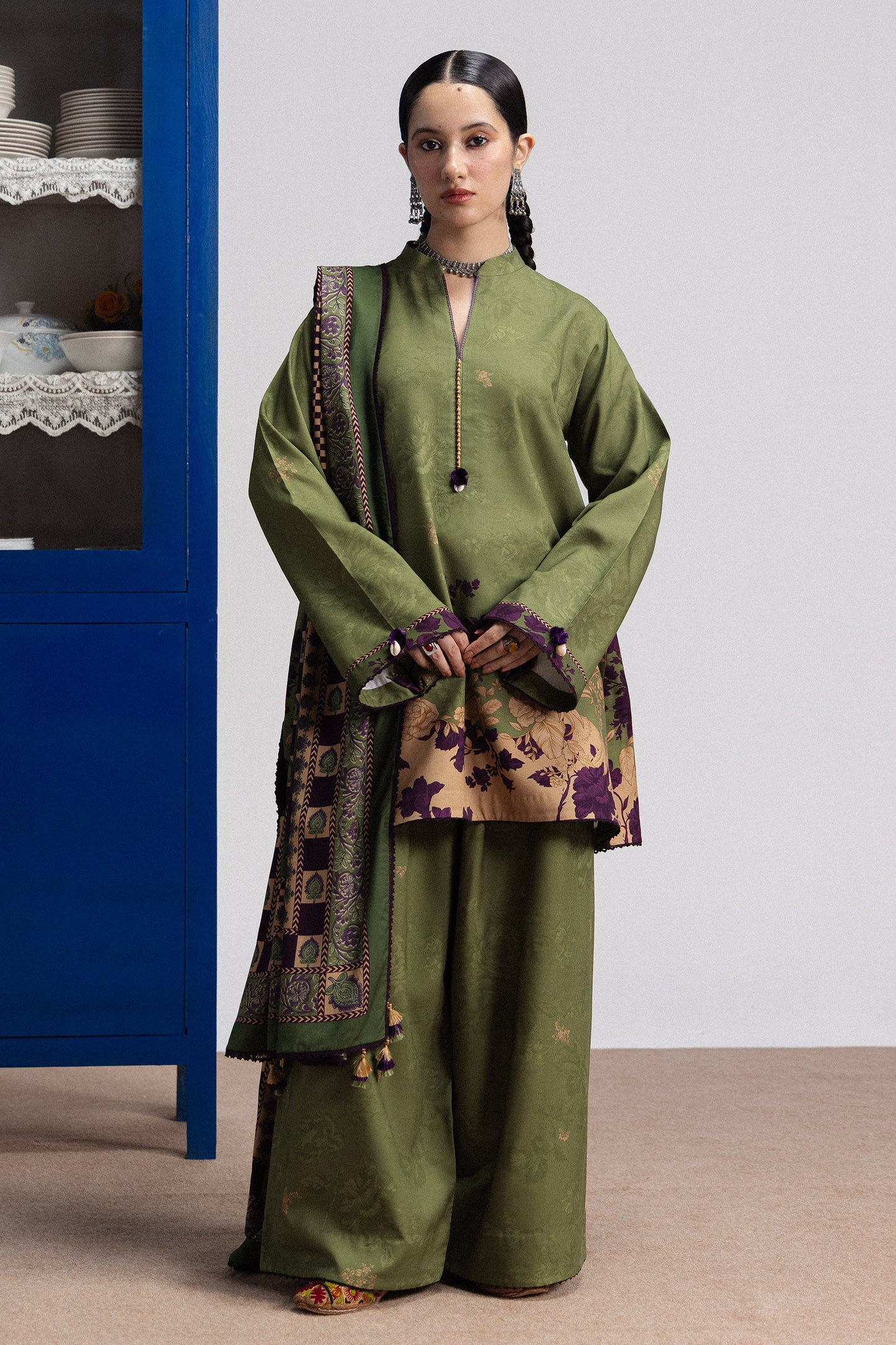 Coco By Zara Shahjahan Iris-8B Coco By Zara Shahjahan | Prints Winter V4 '26 image 1