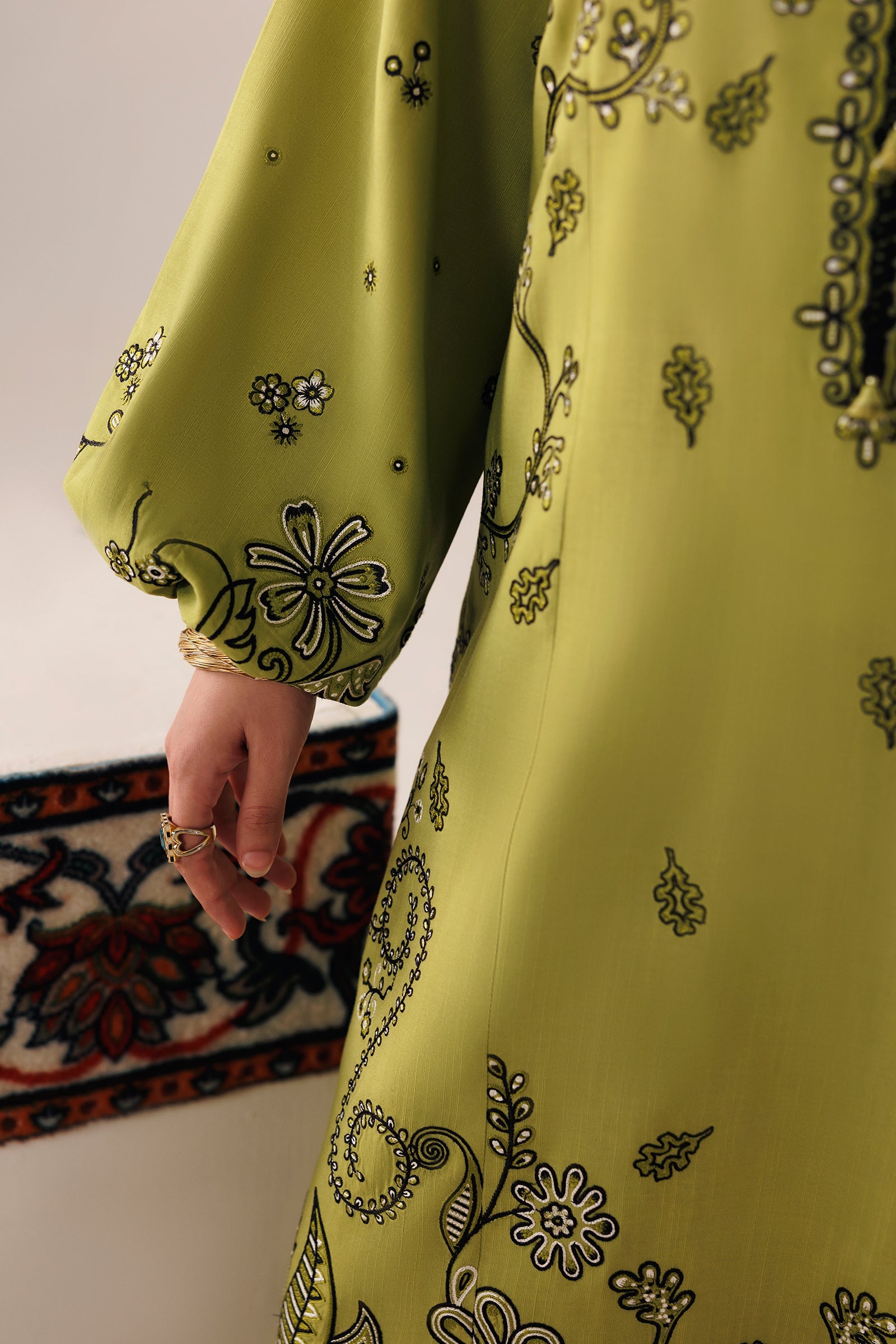 Qalamkar Qlw-01 Amarah Qalamkar | Qline Linen '26 Pret image 8