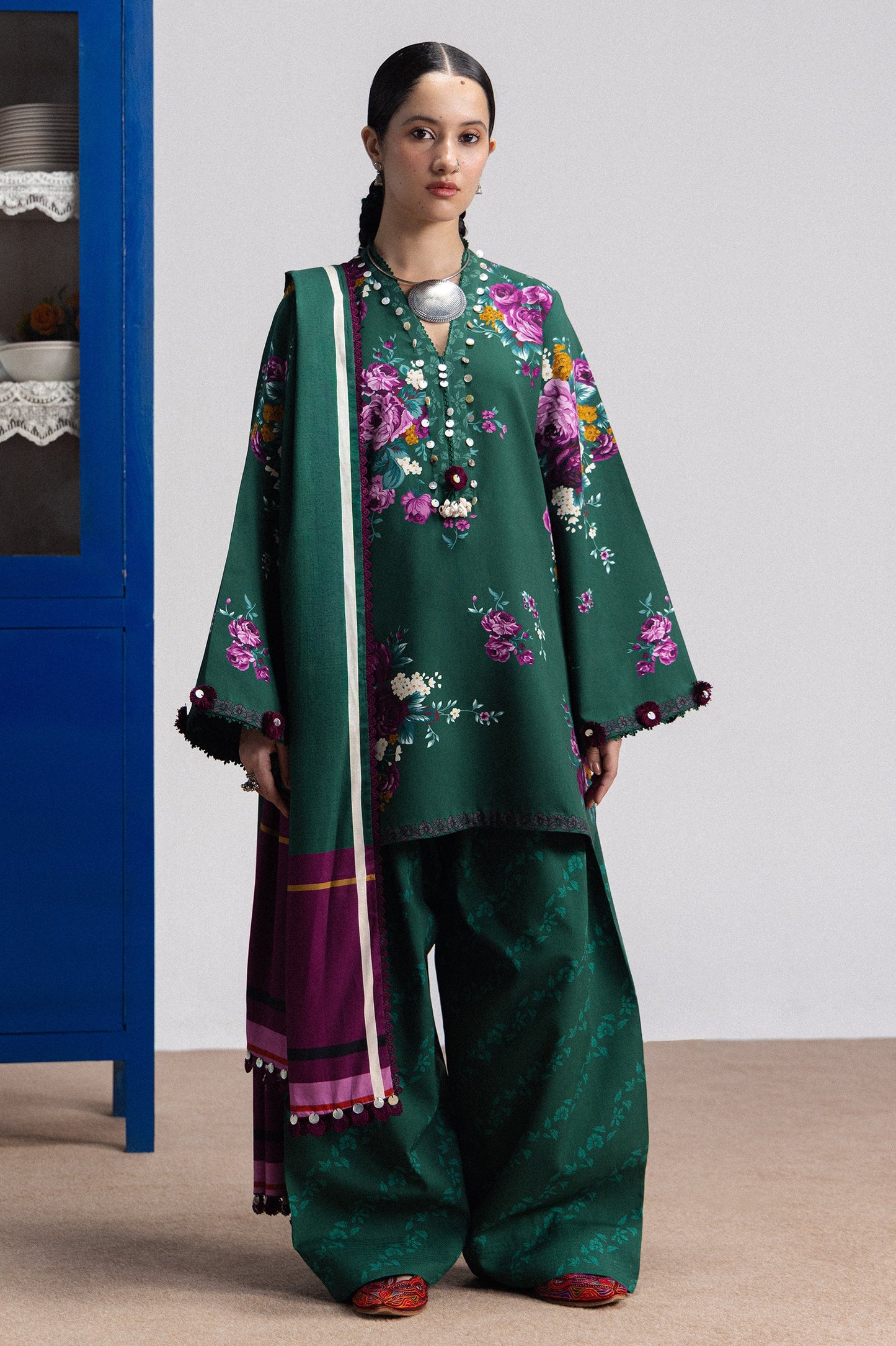 Coco By Zara Shahjahan Katya-9B Coco By Zara Shahjahan | Prints Winter V4 '26 image 1