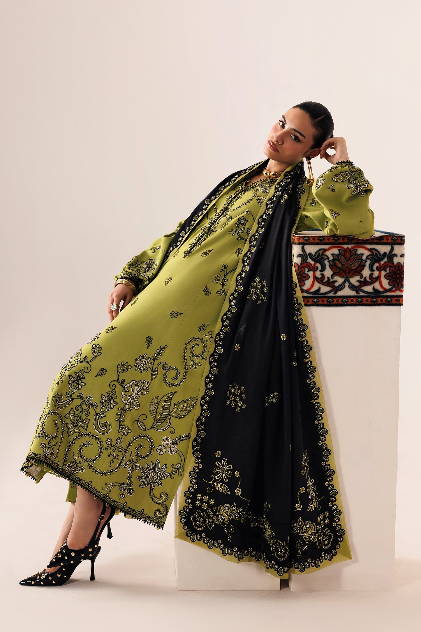 Qalamkar Qlw-01 Amarah Qalamkar | Qline Linen '26 Pret image 6