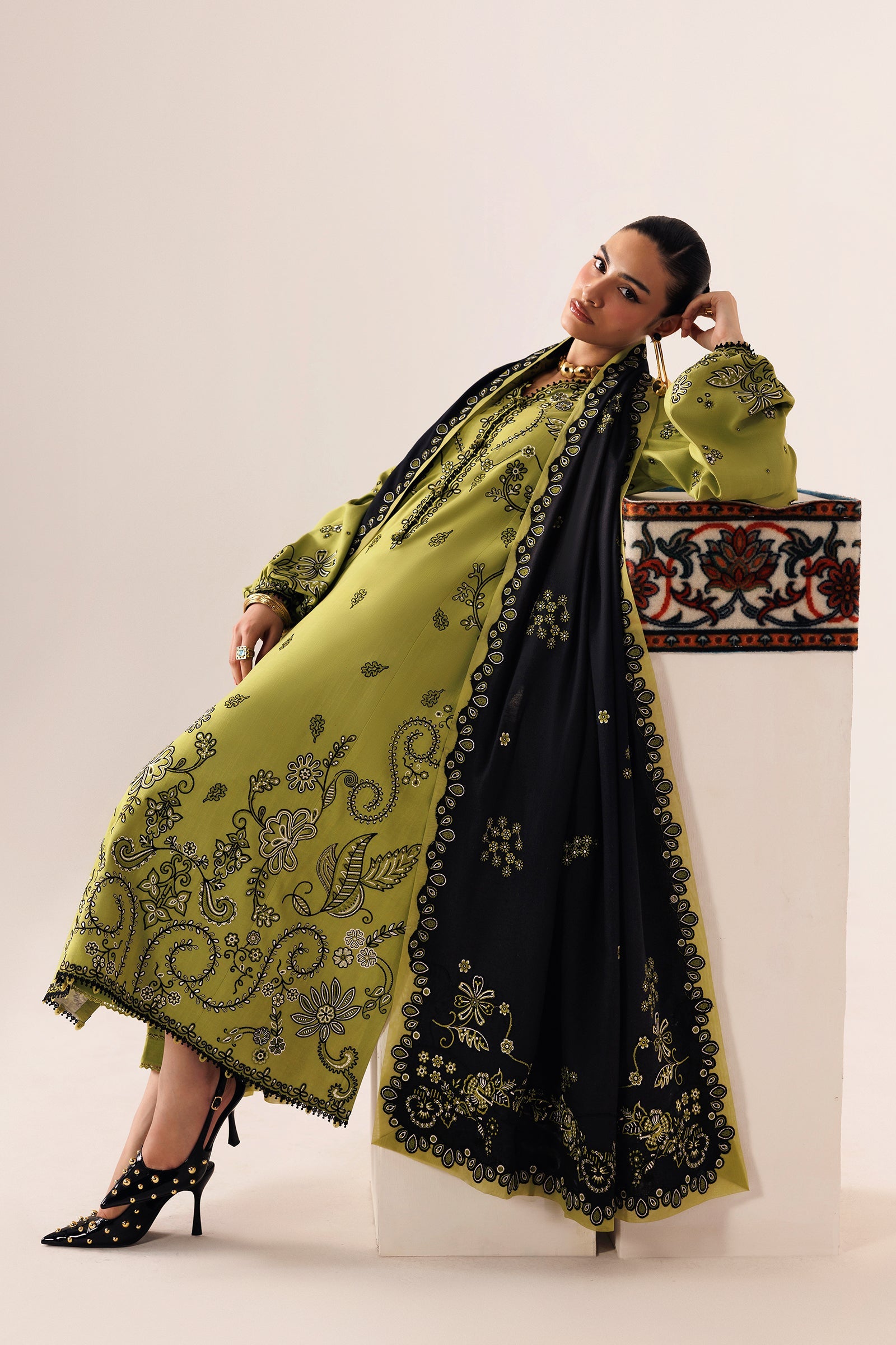 Qalamkar Qlw-01 Amarah Qalamkar | Qline Linen '26 Pret image 6