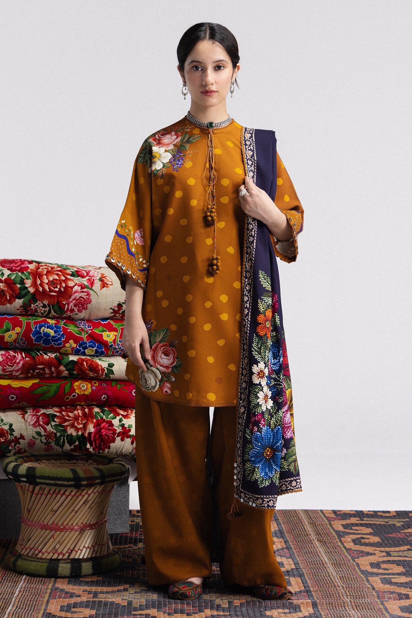 Coco By Zara Shahjahan Amelia-5B Coco By Zara Shahjahan | Prints Winter V4 '26 image 1