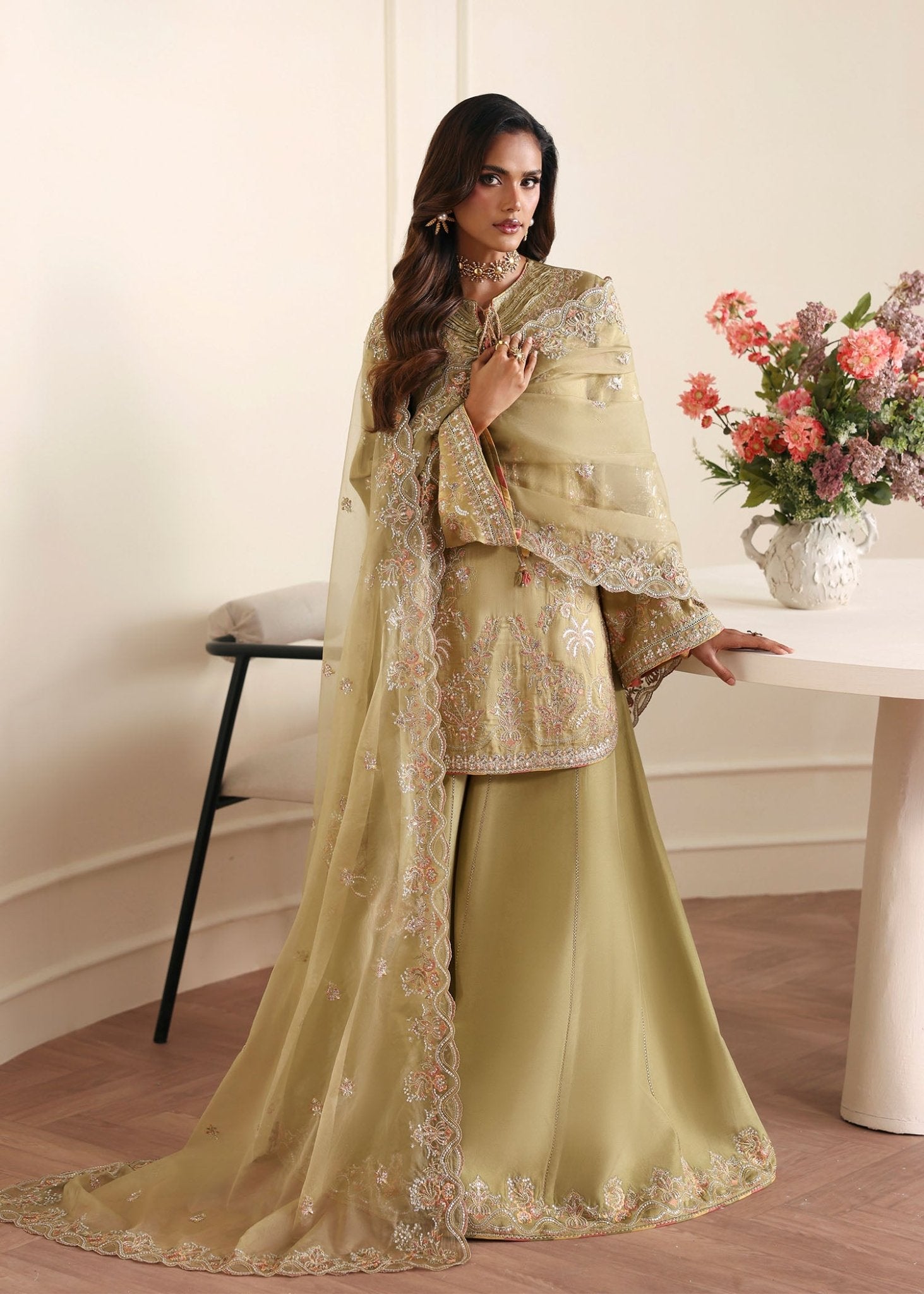 Kanwal Malik Vena Rea Luxury Pret '26 Pakistani designer outfit look 3