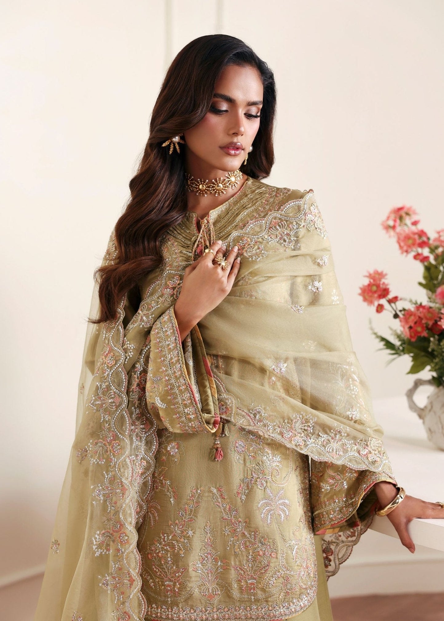 Kanwal Malik Vena Rea Luxury Pret '26 Pakistani designer outfit look 6