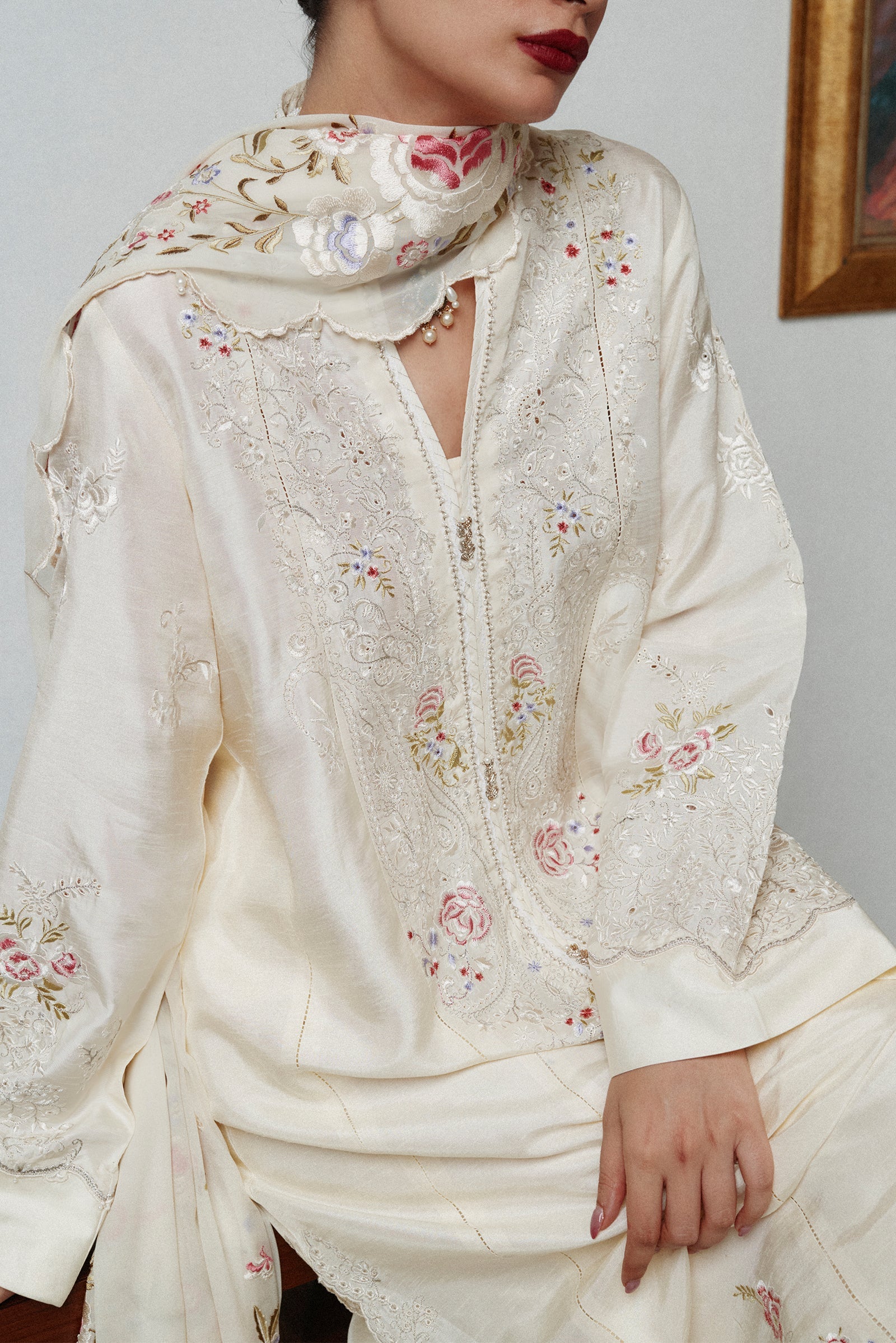 Zara Shahjahan Renoir Winter Festive 2026 Pret Pakistani designer outfit look 2