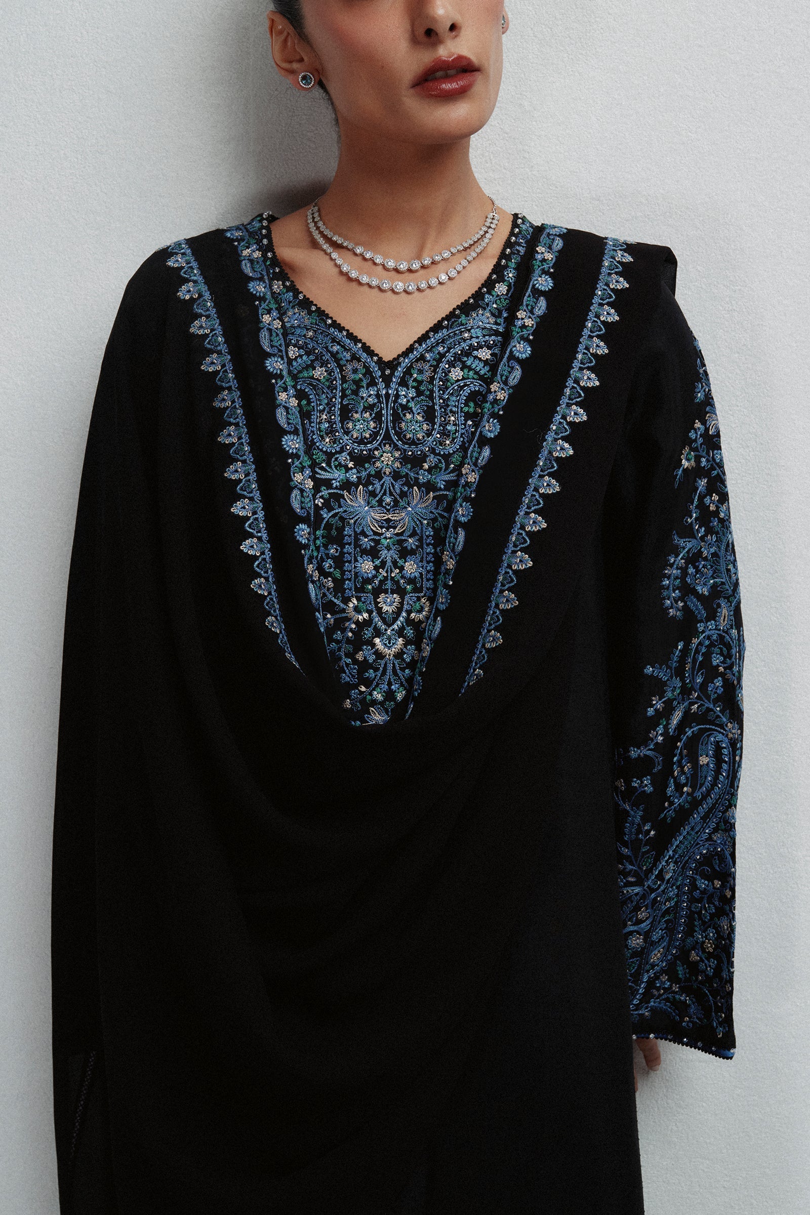 Zara Shahjahan Lapis Winter Festive 2026 Pret Pakistani designer outfit look 2