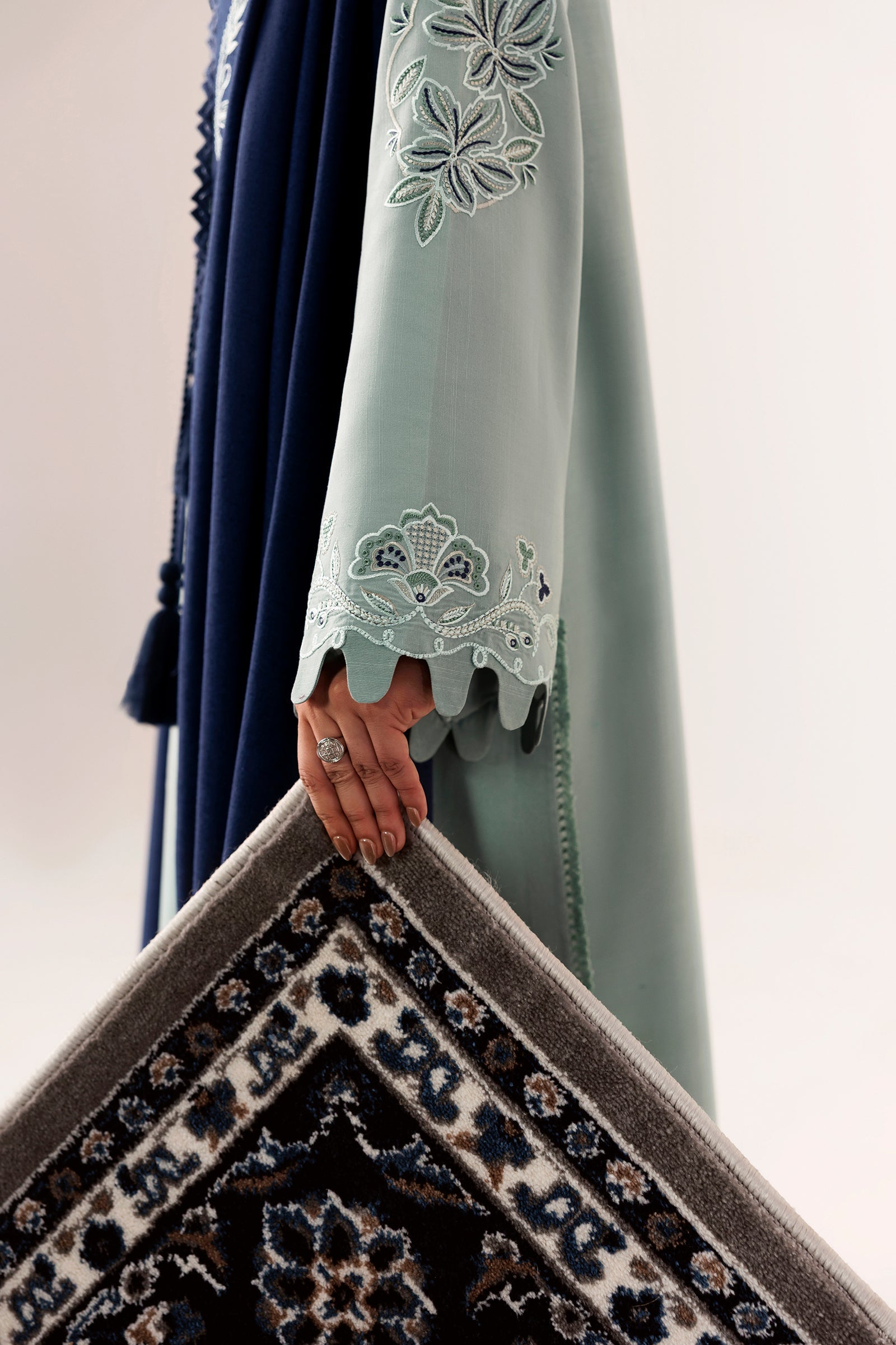 Qalamkar Qlw-11 Taliya Qalamkar | Qline Linen '26 Pret image 5