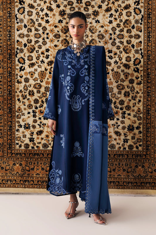 Qalamkar Qlw-10 Seran Qalamkar | Qline Linen '26 Pret image 1