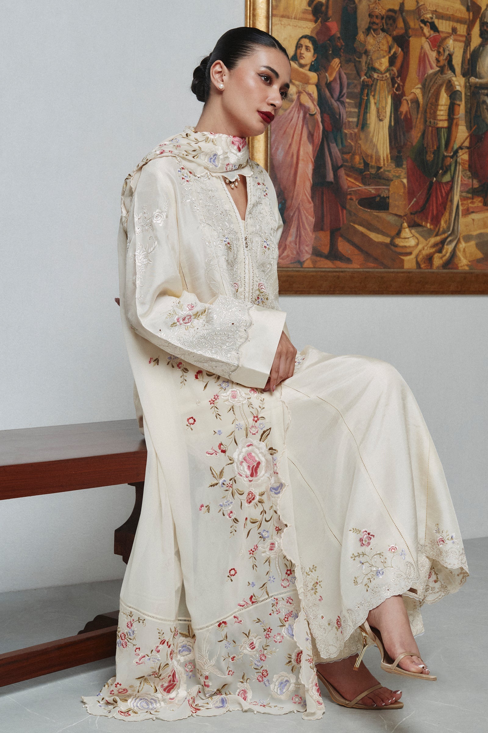 Zara Shahjahan Renoir Winter Festive 2026 Pret Pakistani designer outfit look 4