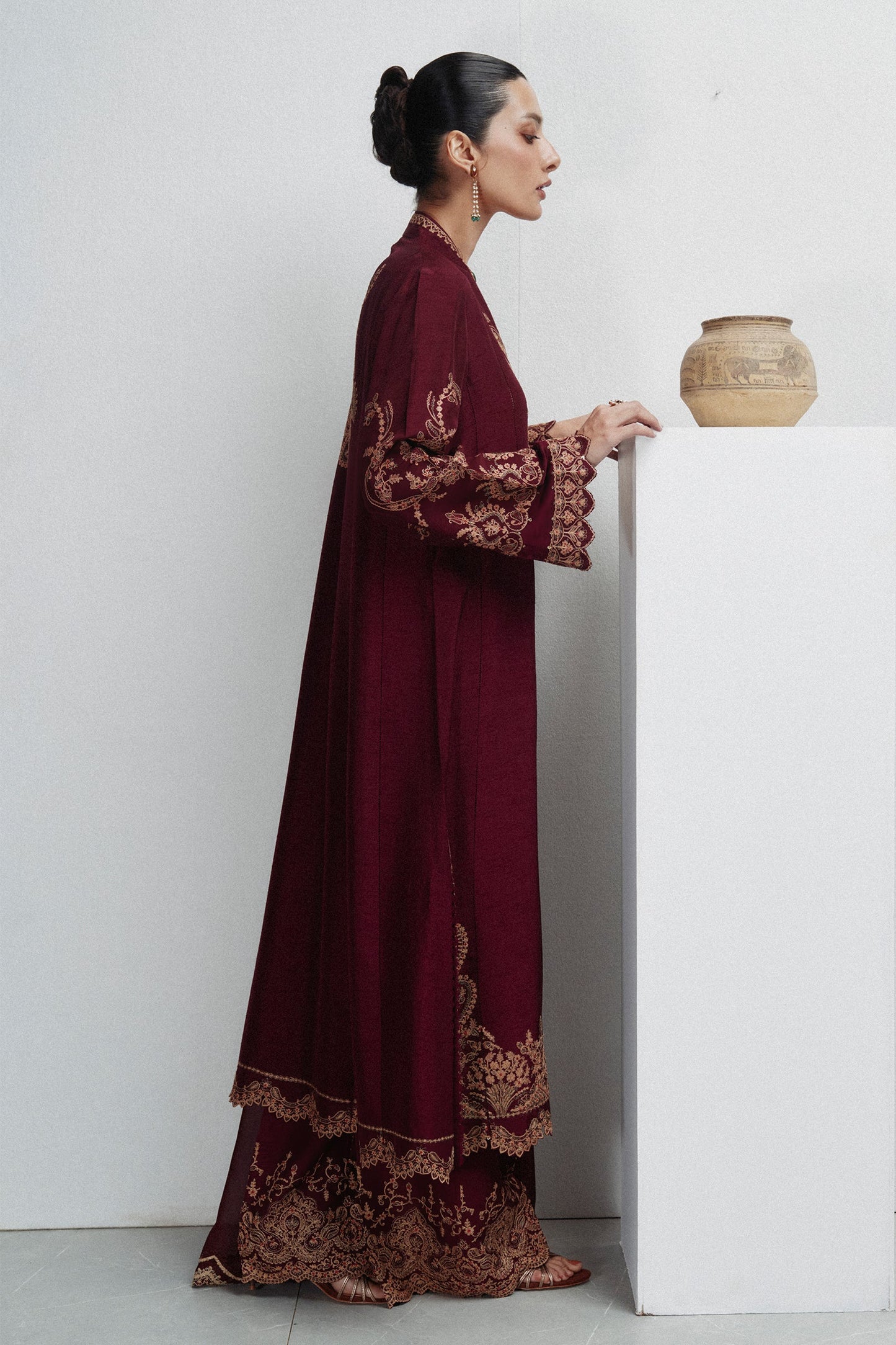 Zara Shahjahan Caravaggio Winter Festive 2026 Pret Pakistani designer outfit look 4