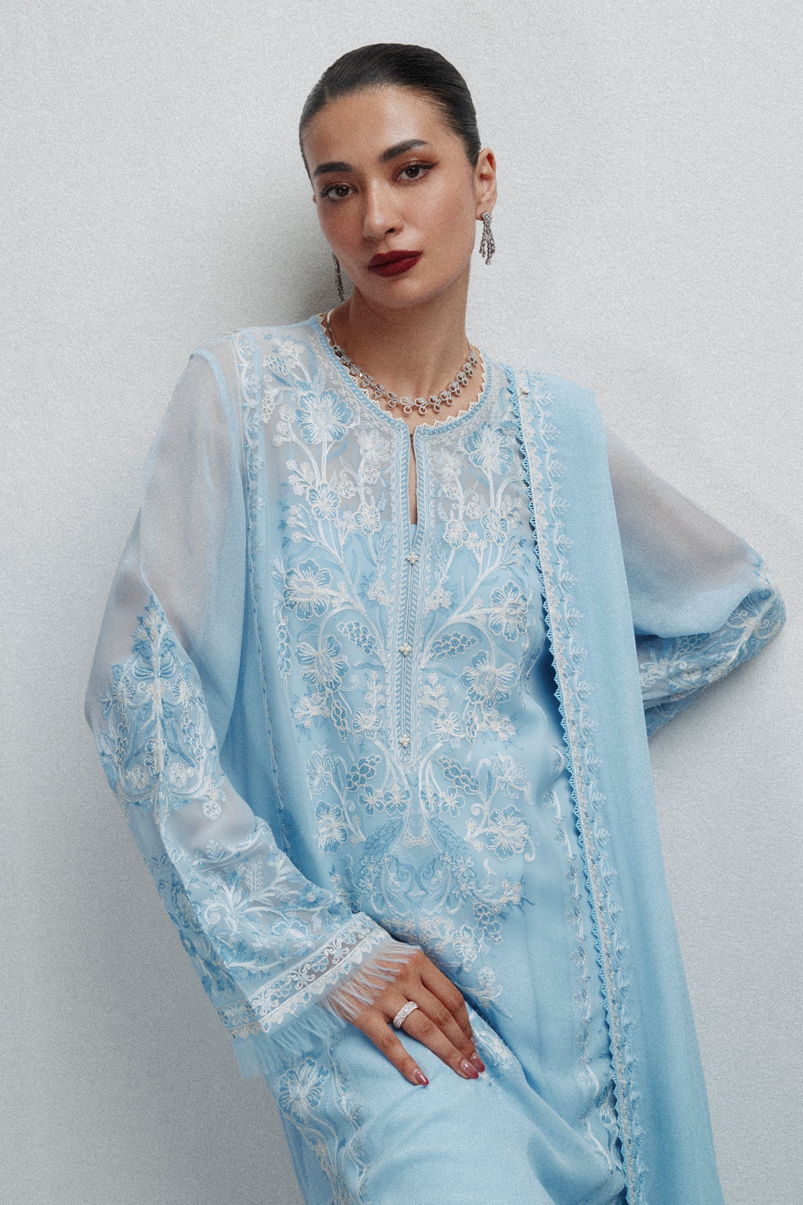 Zara Shahjahan Monet Winter Festive 2026 Pret Pakistani designer outfit look 5