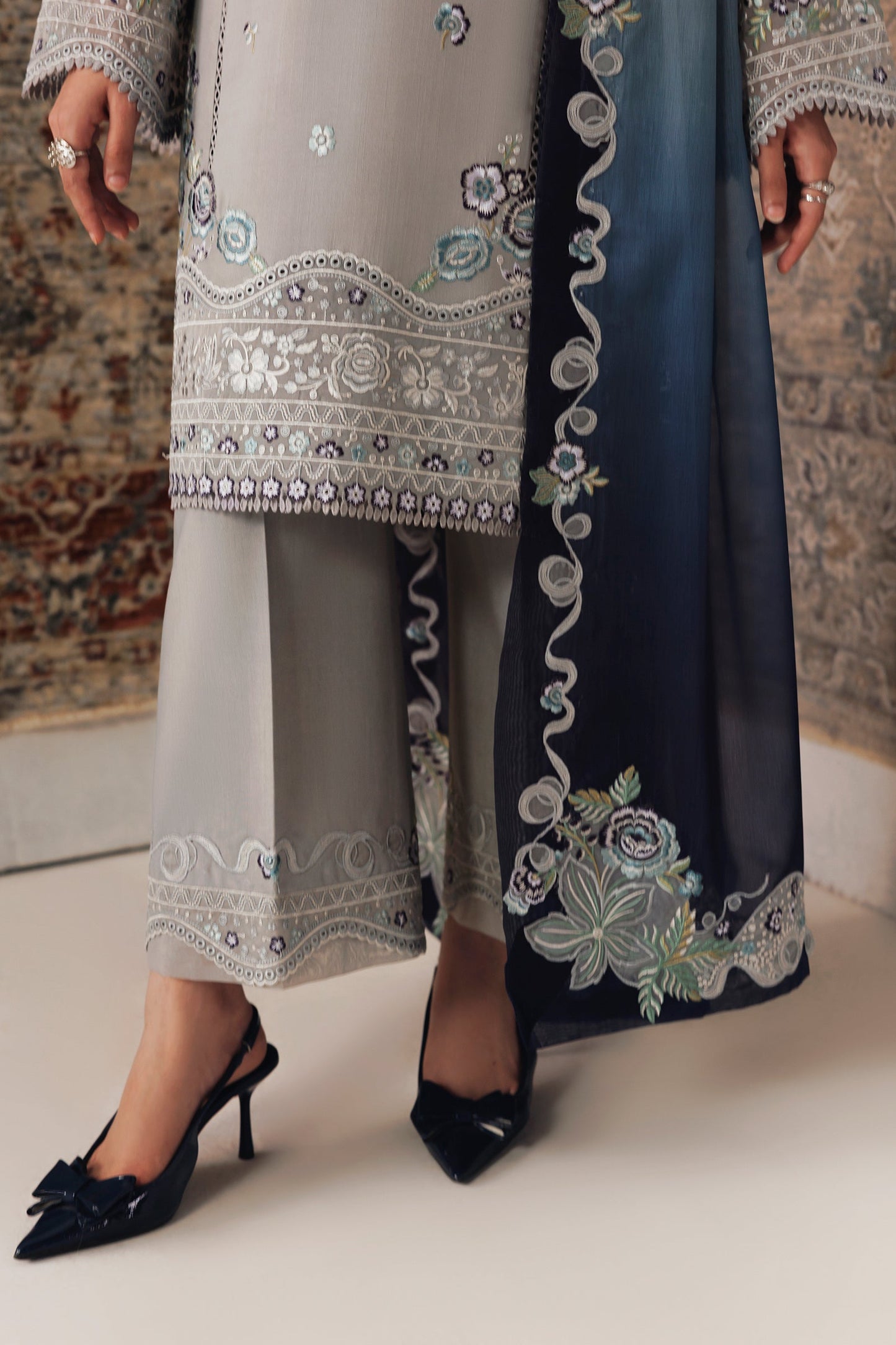 Qalamkar Qlw-15 Gina Qalamkar | Qline Linen '26 Pret image 8