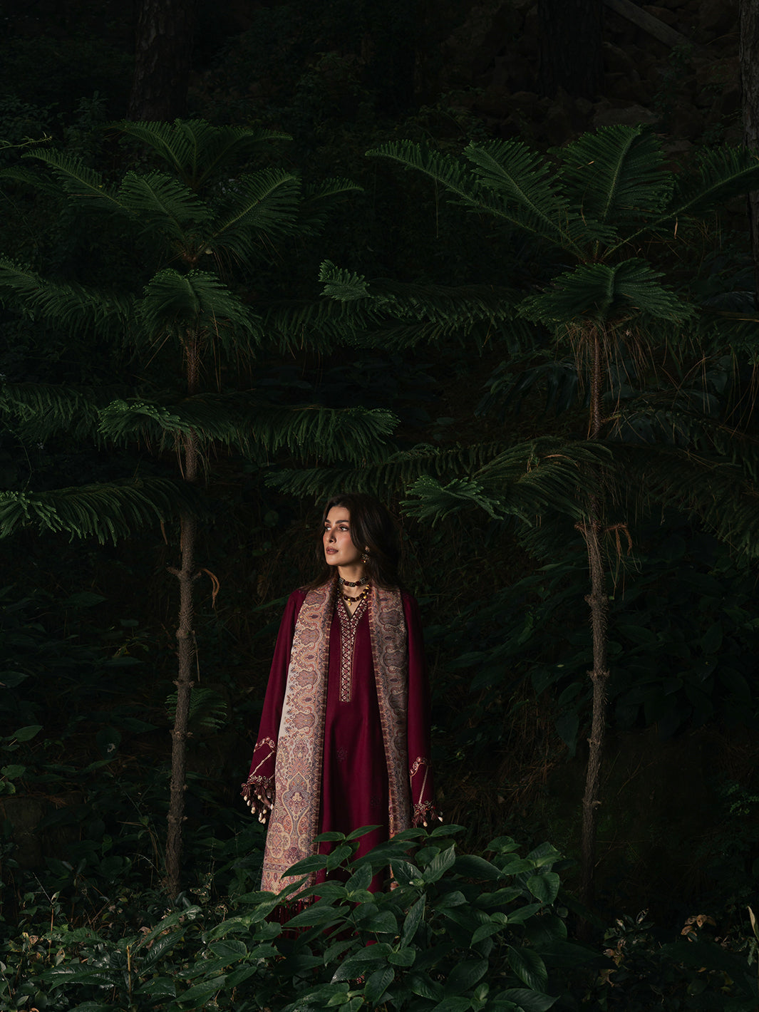 Izel AFROZE Musafir Winter '26 Pakistani designer outfit look 11