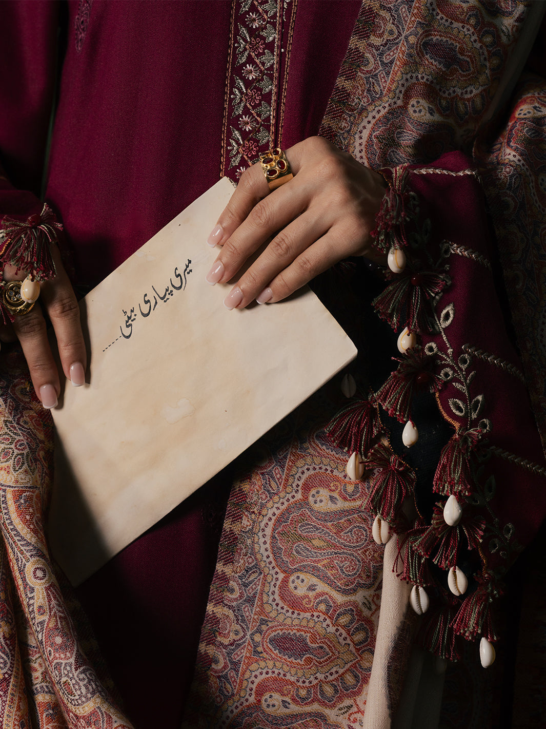 Izel AFROZE Musafir Winter '26 Pakistani designer outfit look 14