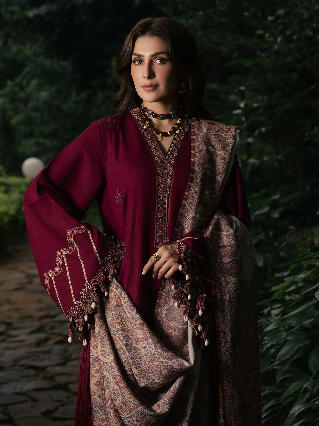 Izel AFROZE Musafir Winter '26 Pakistani designer outfit look 2