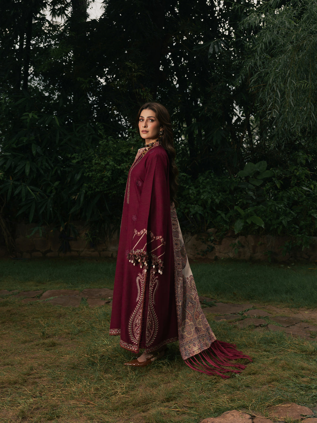 Izel AFROZE Musafir Winter '26 Pakistani designer outfit look 6