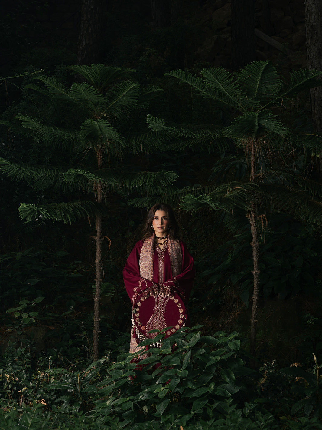 Izel AFROZE Musafir Winter '26 Pakistani designer outfit look 10