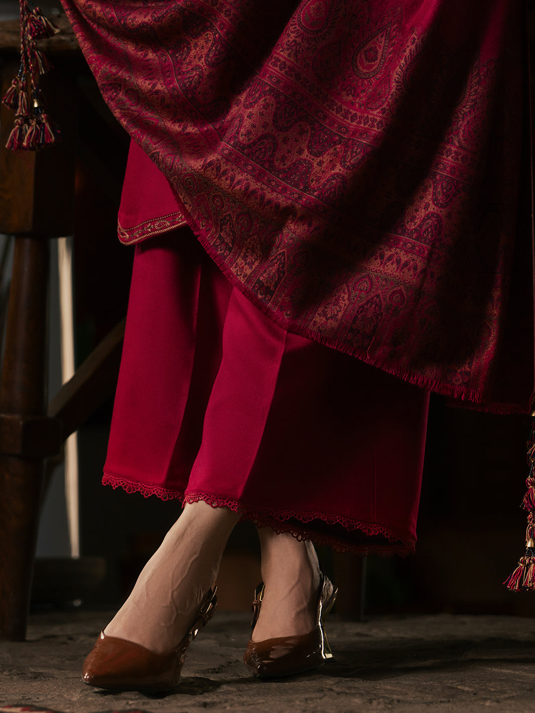 Izel AROHA Musafir Winter '26 Pakistani designer outfit look 13