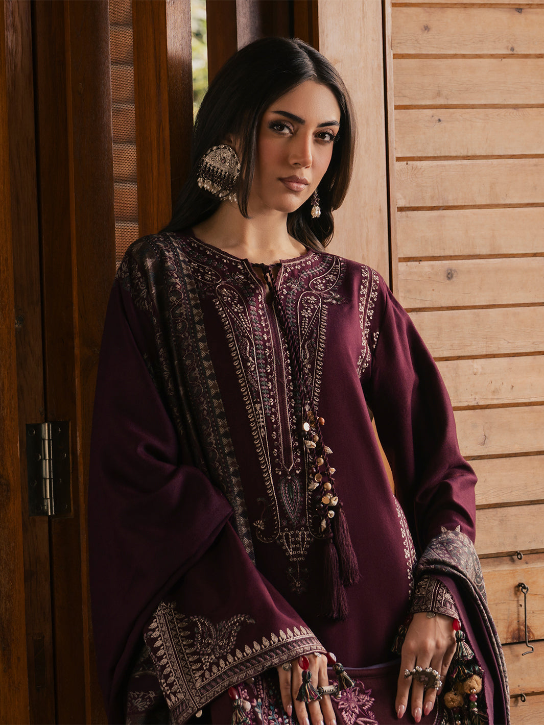 Izel AYLAH Musafir Winter '26 Pakistani designer outfit look 6