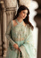 Kanwal Malik Maahi '26 Hareem Aqua Blue festive outfit
