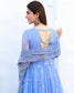 Mushq Blushing Bride sequinned back neckline detail