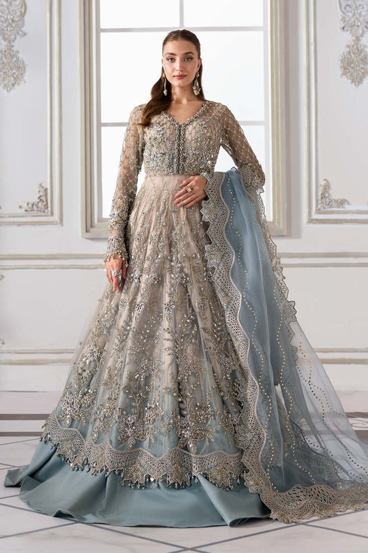 MARIA B Embroidered Embroidered Net Suit | BD-3002