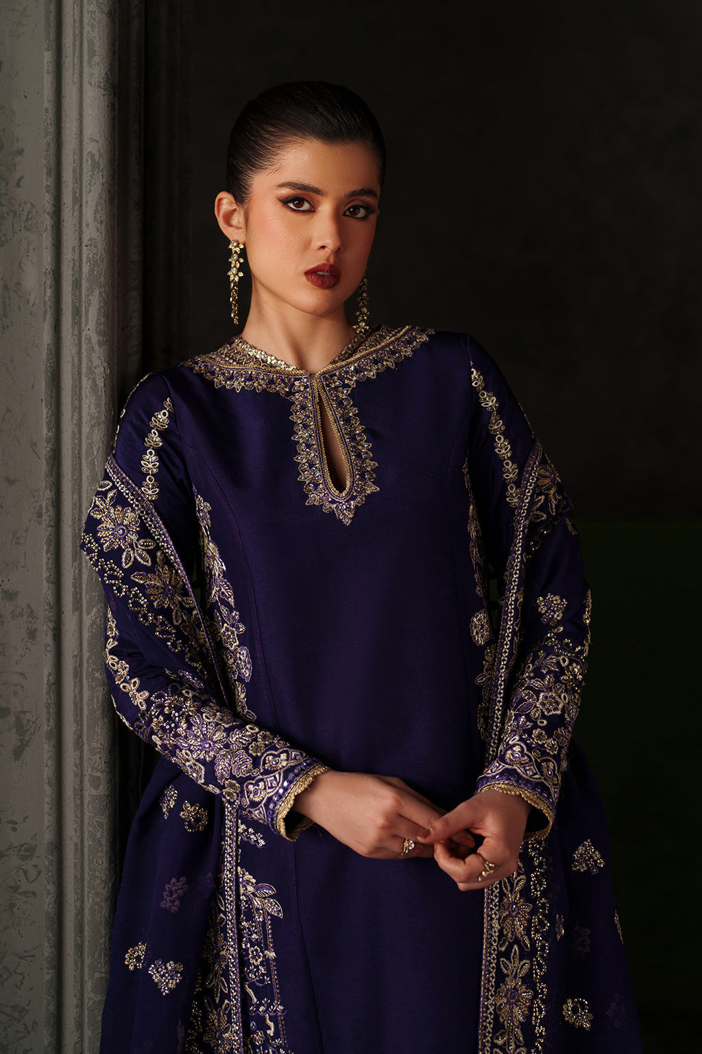 Emaan Adeel Azure Sapphire Emaan Adeel | Verve Silk Edit '26 image 4