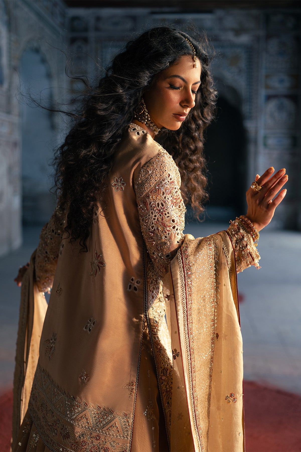 Nyra Amani Vasl '26 Pret stitched Pakistani designer outfit look 7