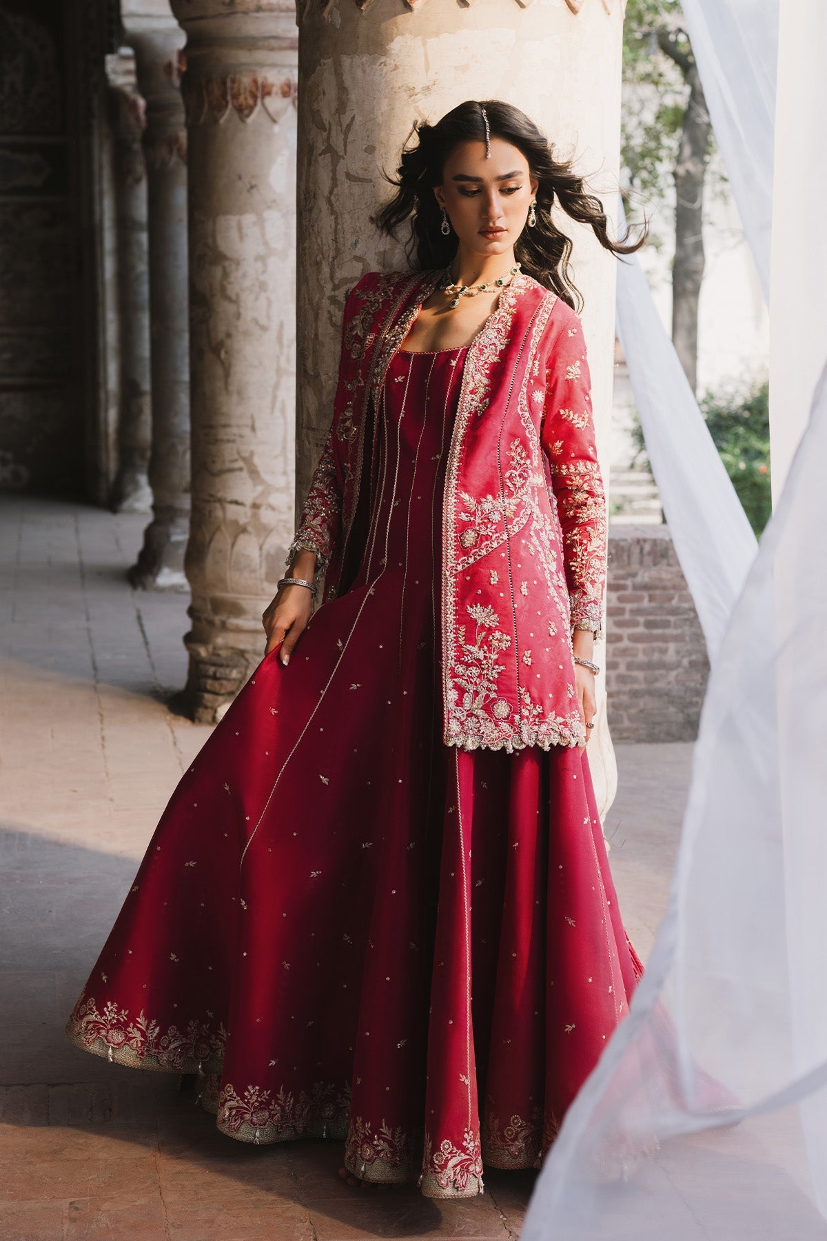 Nyra Nushi Vasl '26 Pret Pakistani designer outfit look 1