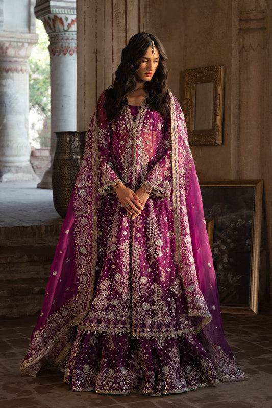 Nyra Elaya Vasl '26 Pret stitched Pakistani designer outfit look 1
