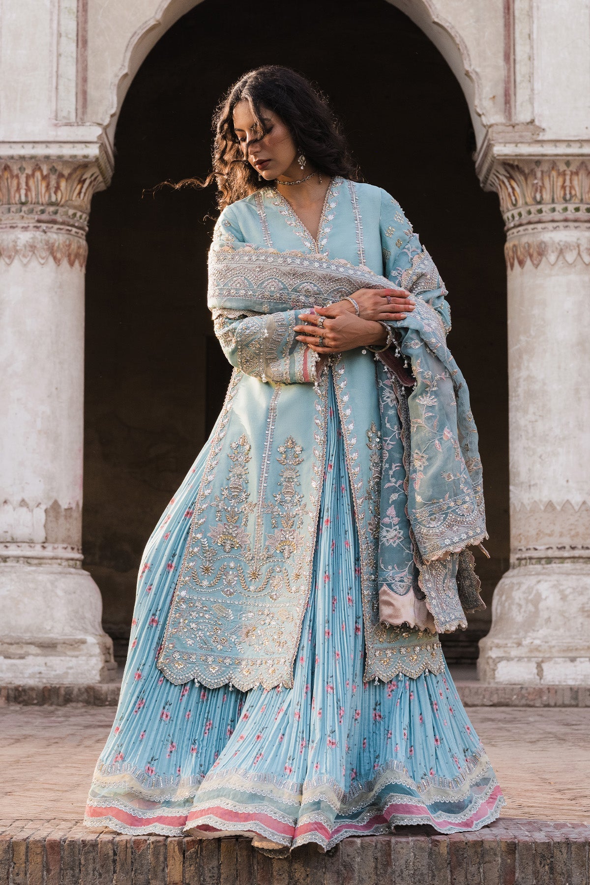 Nyra Sassi Vasl '26 Pret Pakistani designer outfit look 5