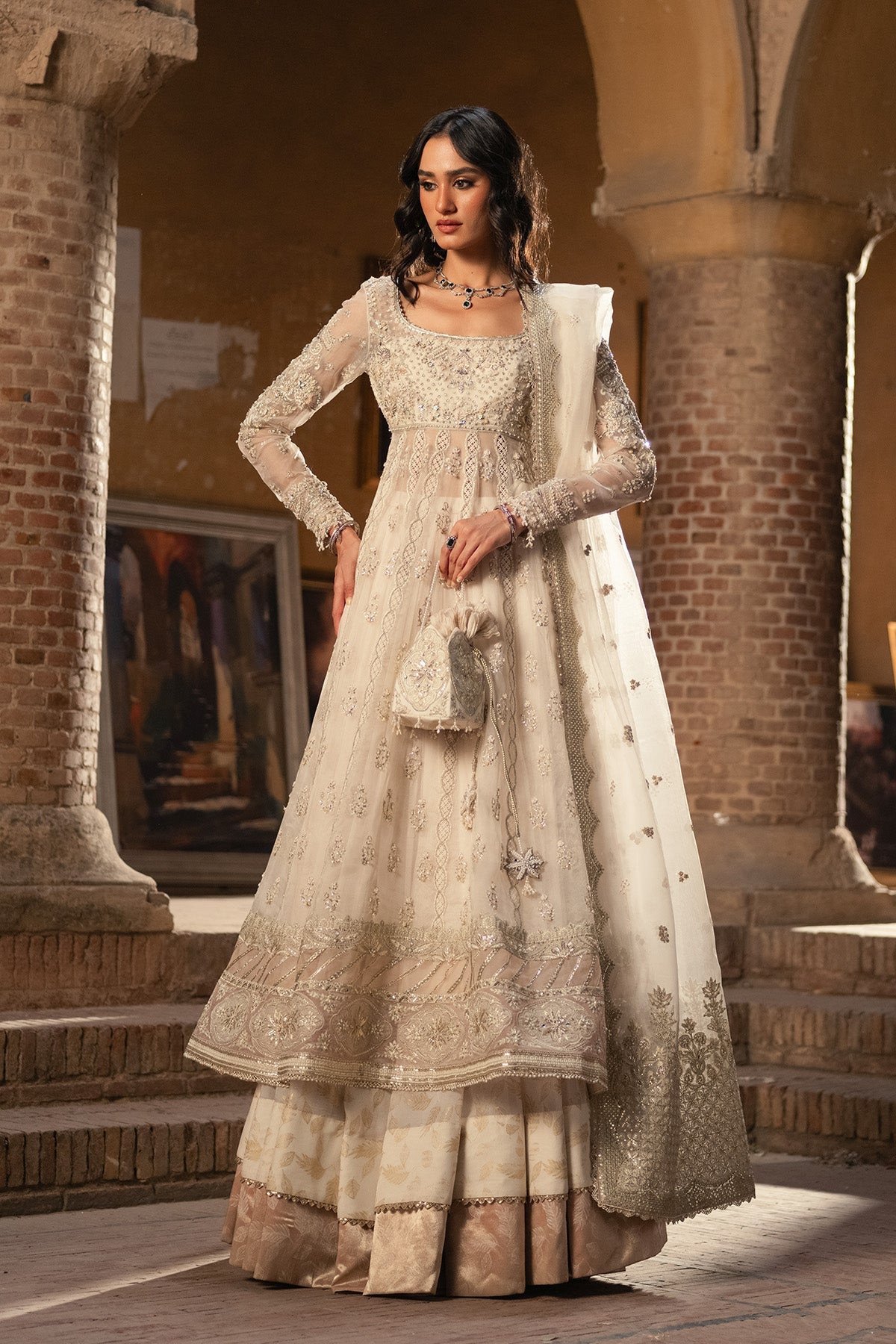 Nyra Irina Vasl '26 Pret Pakistani designer outfit look 6