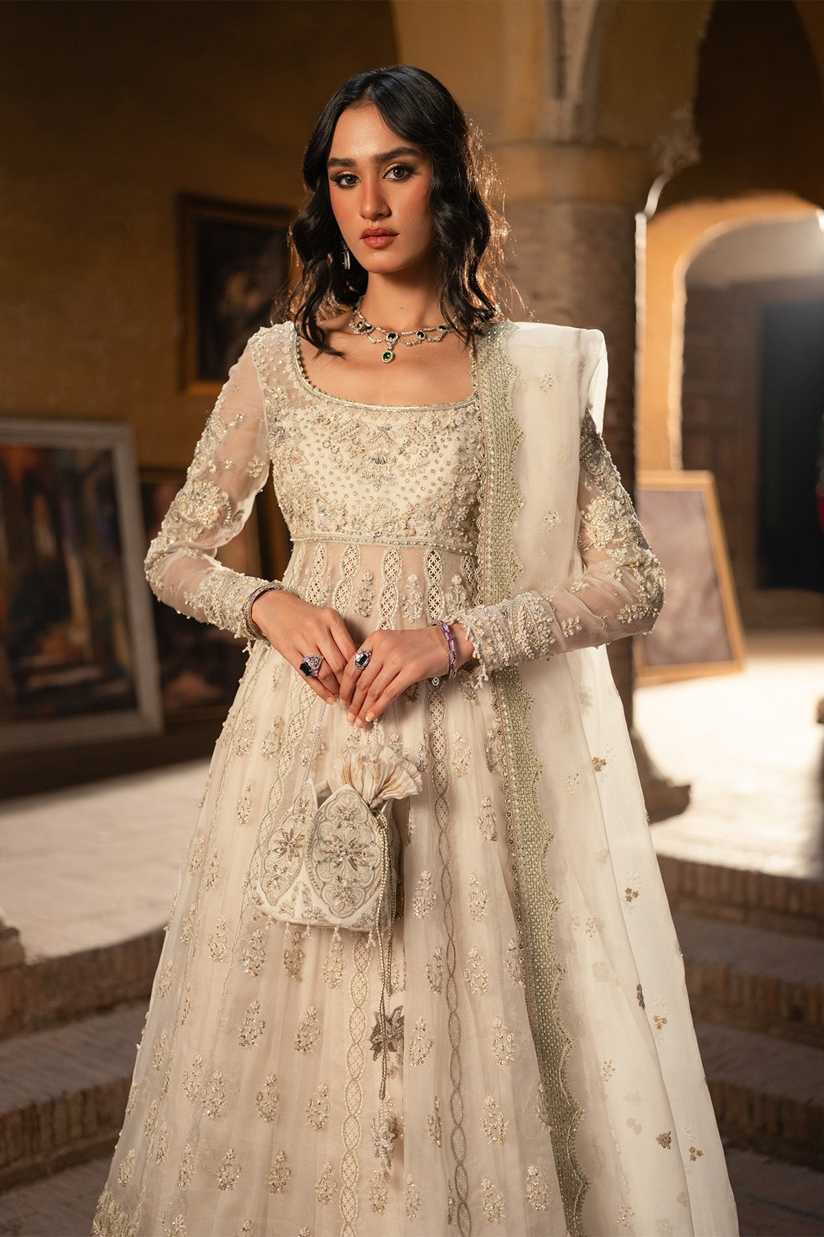 Nyra Irina Vasl '26 Pret Pakistani designer outfit look 5