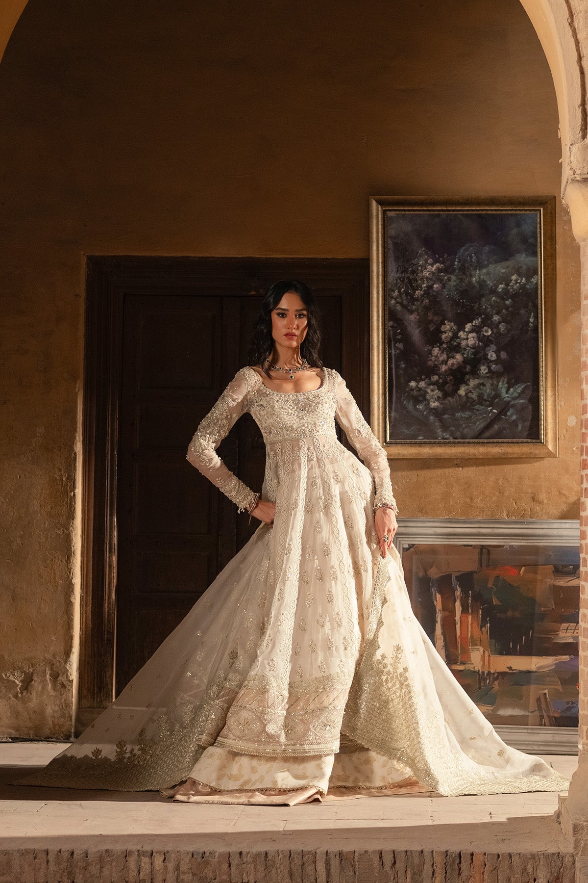 Nyra Irina Vasl '26 Pret Pakistani designer outfit look 3