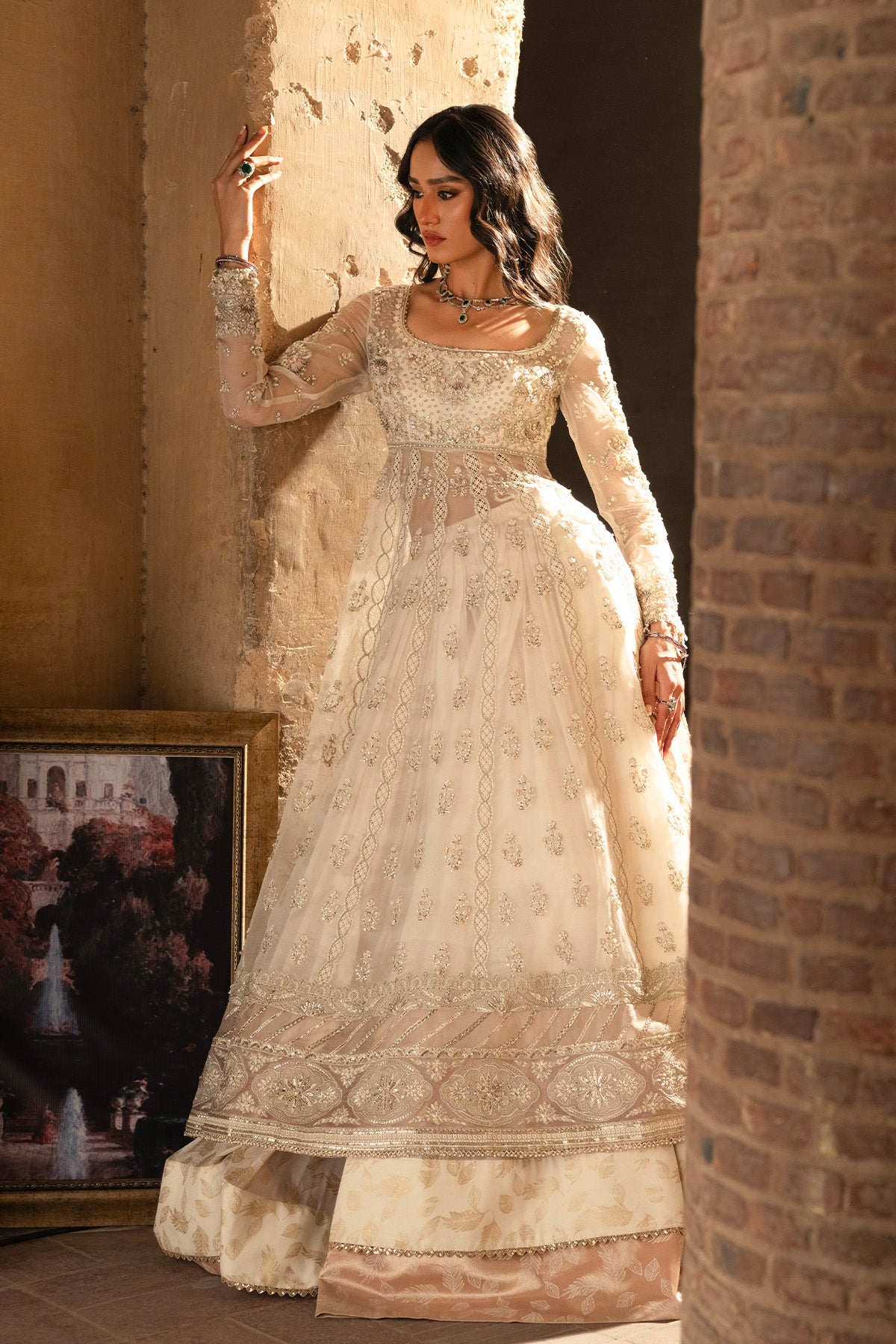 Nyra Irina Vasl '26 Pret Pakistani designer outfit look 8