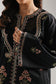 ETHNC - BLACK EMBROIDERED SUIT