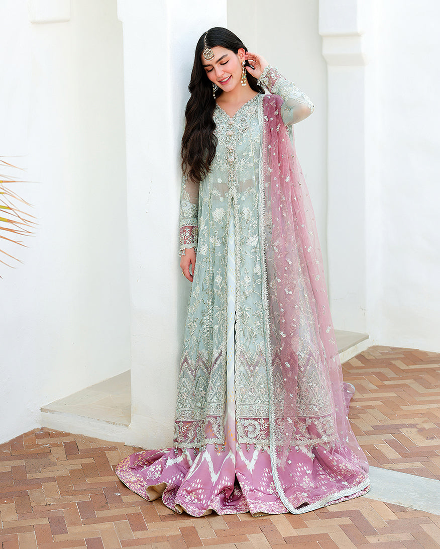 Mushq Flirty Muse handmade tassel and dupatta detail