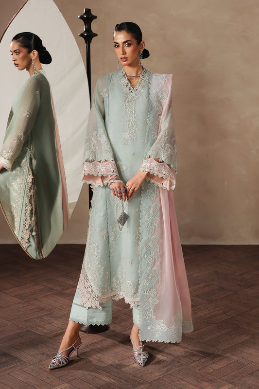 Qalamkar QLP-02 - Nazia Luxury Pret '26 stitched Pakistani designer outfit look 1