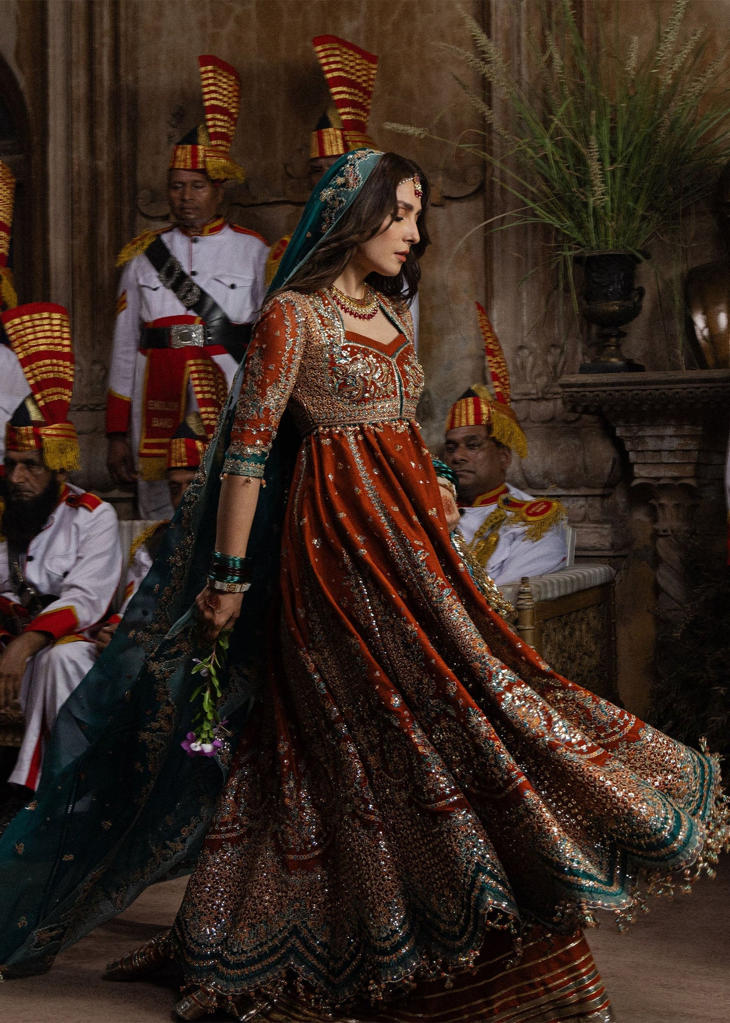 Hussain Rehar Zarin The Doll House Festive Unstitched '26 Pakistani designer outfit look 3