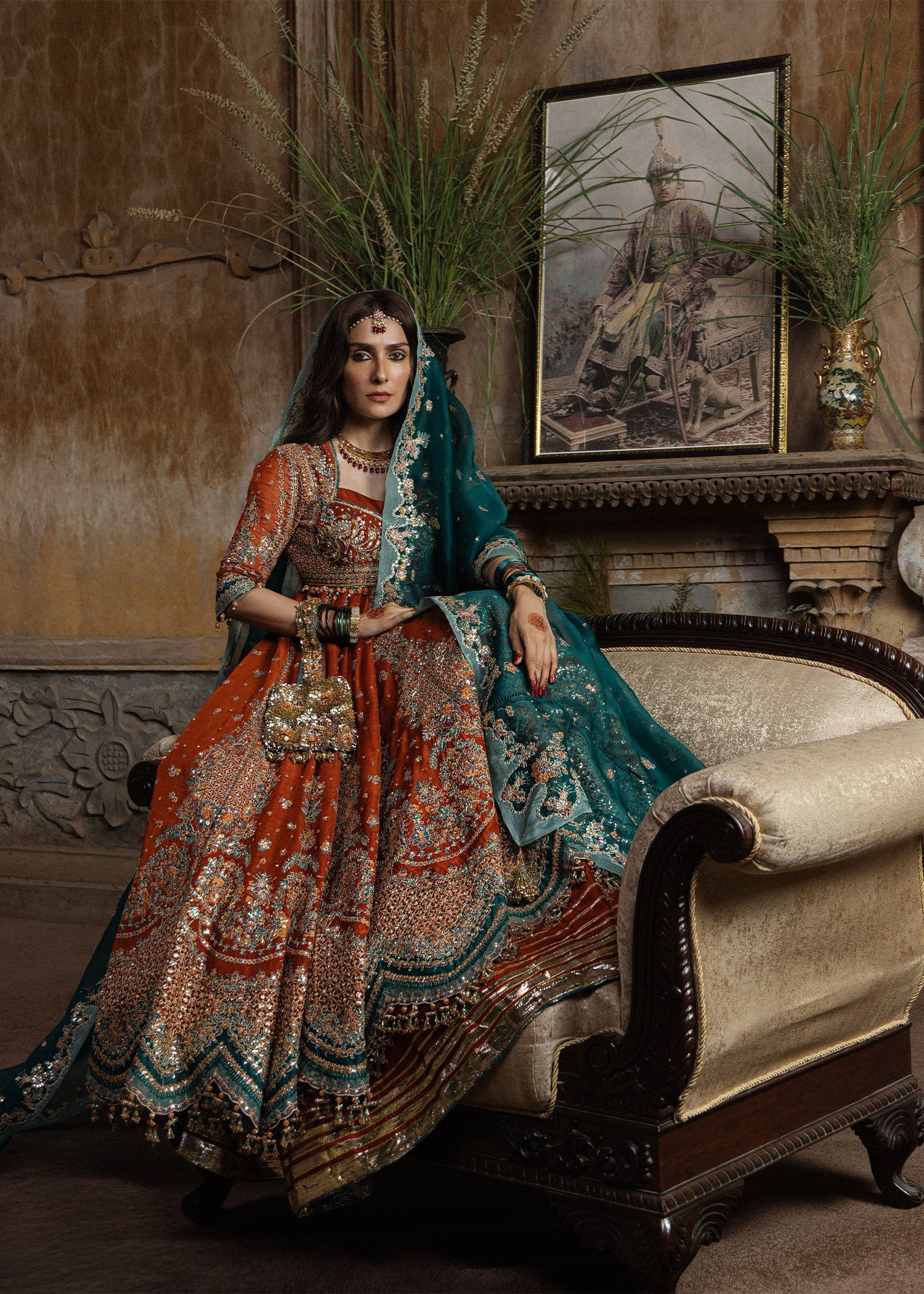 Hussain Rehar Zarin The Doll House Festive Unstitched '26 Pakistani designer outfit look 4