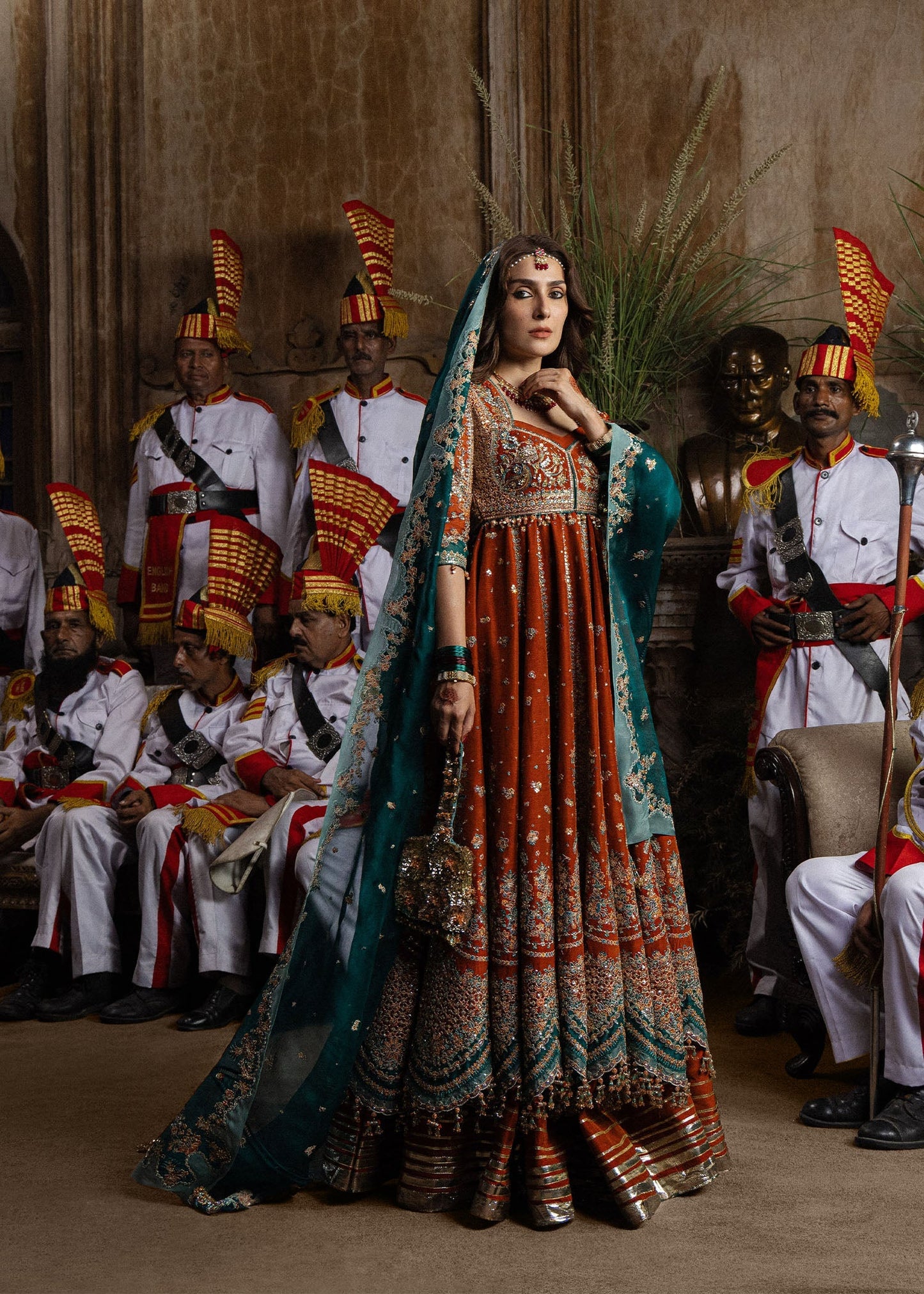 Hussain Rehar Zarin The Doll House Festive Unstitched '26 Pakistani designer outfit look 7