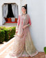 Mushq Last Fling gradient pink chiffon formal front view