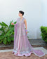 Mushq Miss Mischief side view with dupatta train